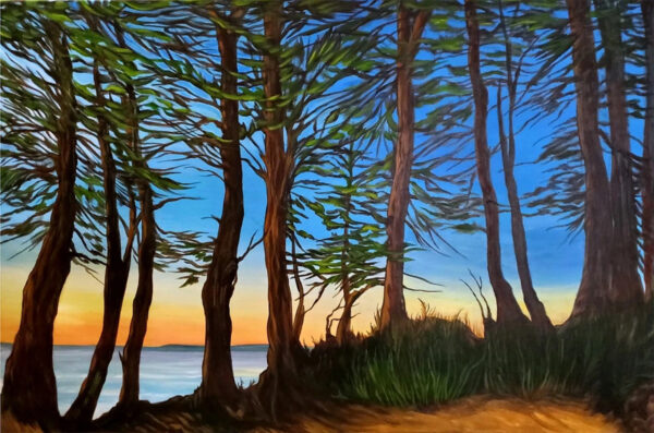 Gabriola Sunset Painting